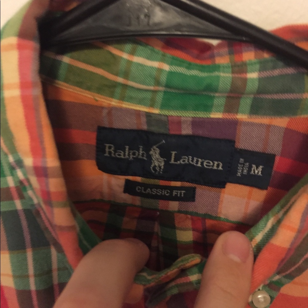 Polo Button Down, Size Medium - Picture 3 of 4